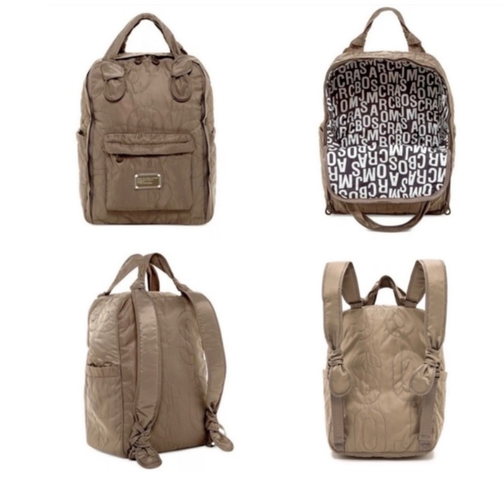 Marc by Marc Jacobs tan pretty backpack